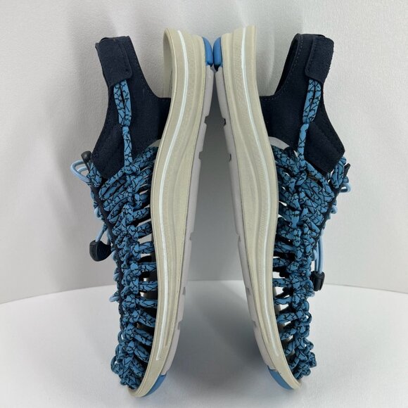 KEEN Uneek 1016897 Sandals Womens US 9.5 Braided Bungee Hike Water Midnight Navy - Picture 6 of 13